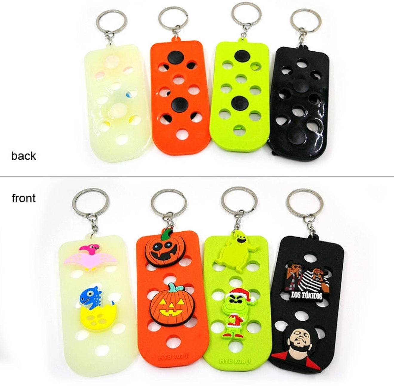 Croc Charm Keychains
