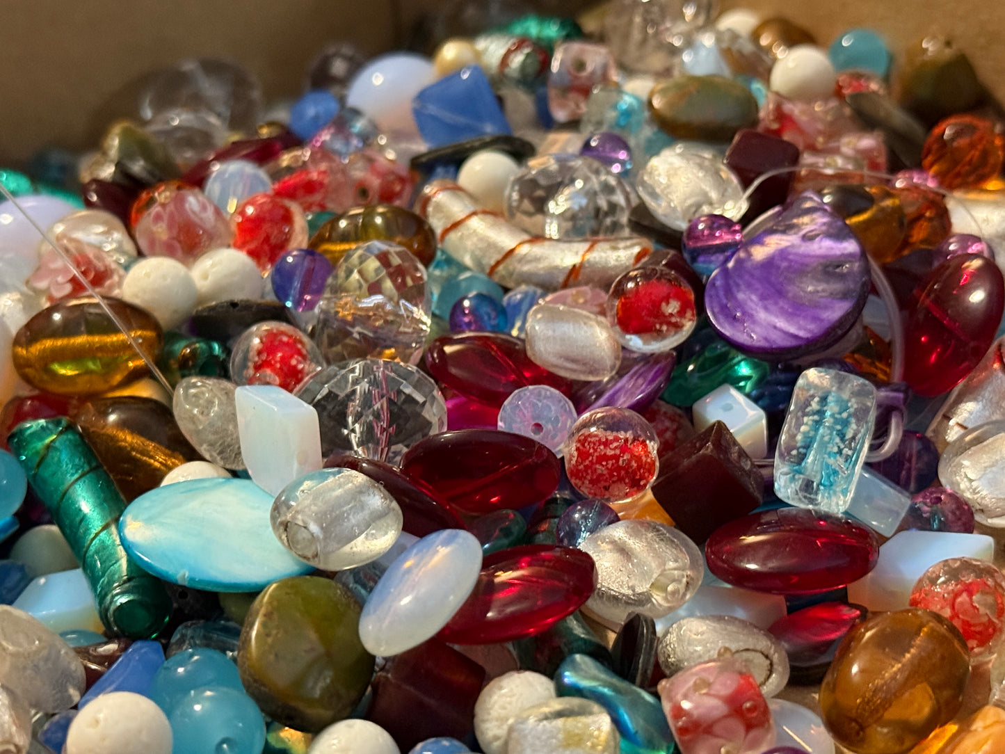 Mystery Scoop Glass Beads