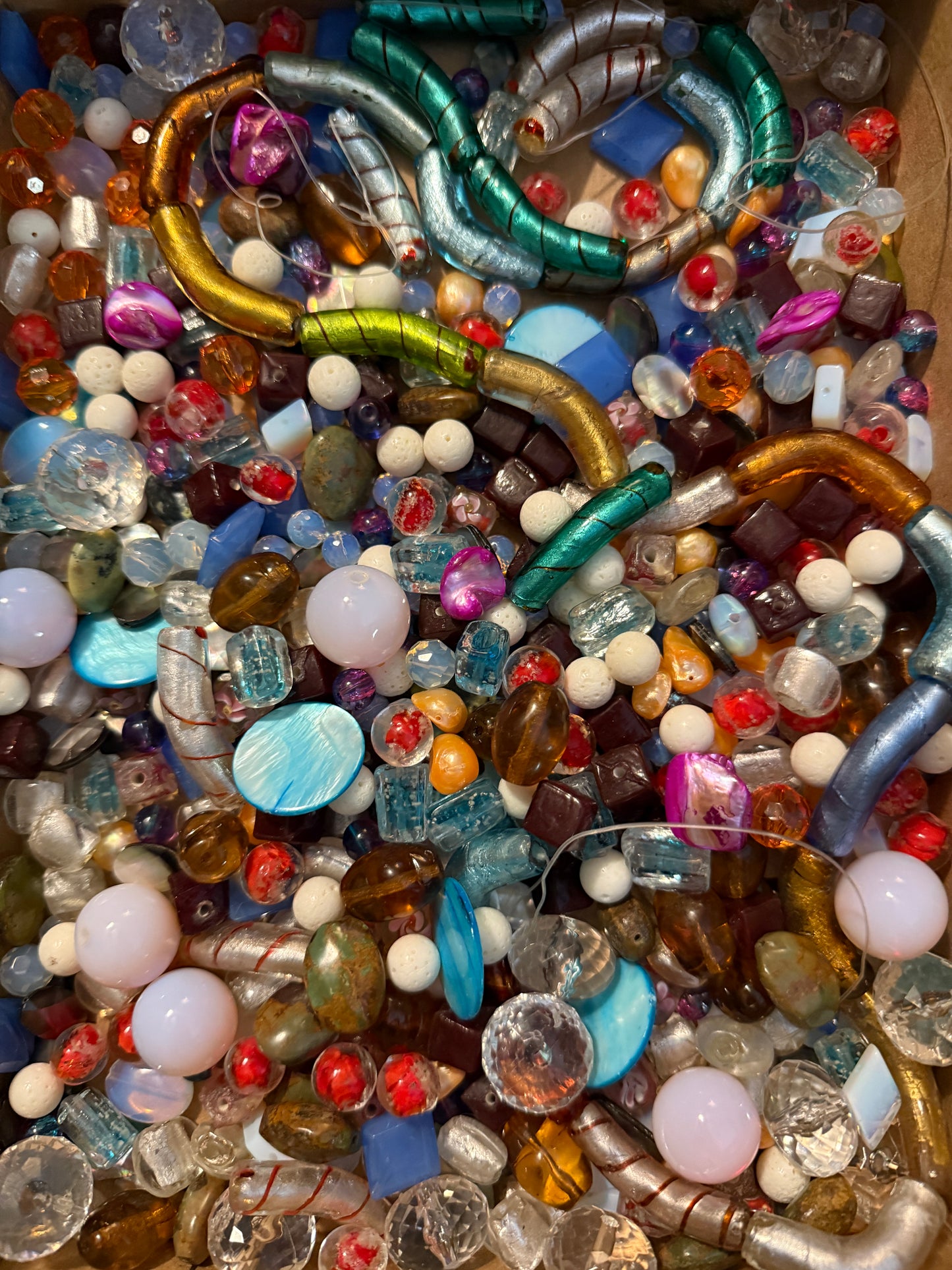 Mystery Scoop Glass Beads