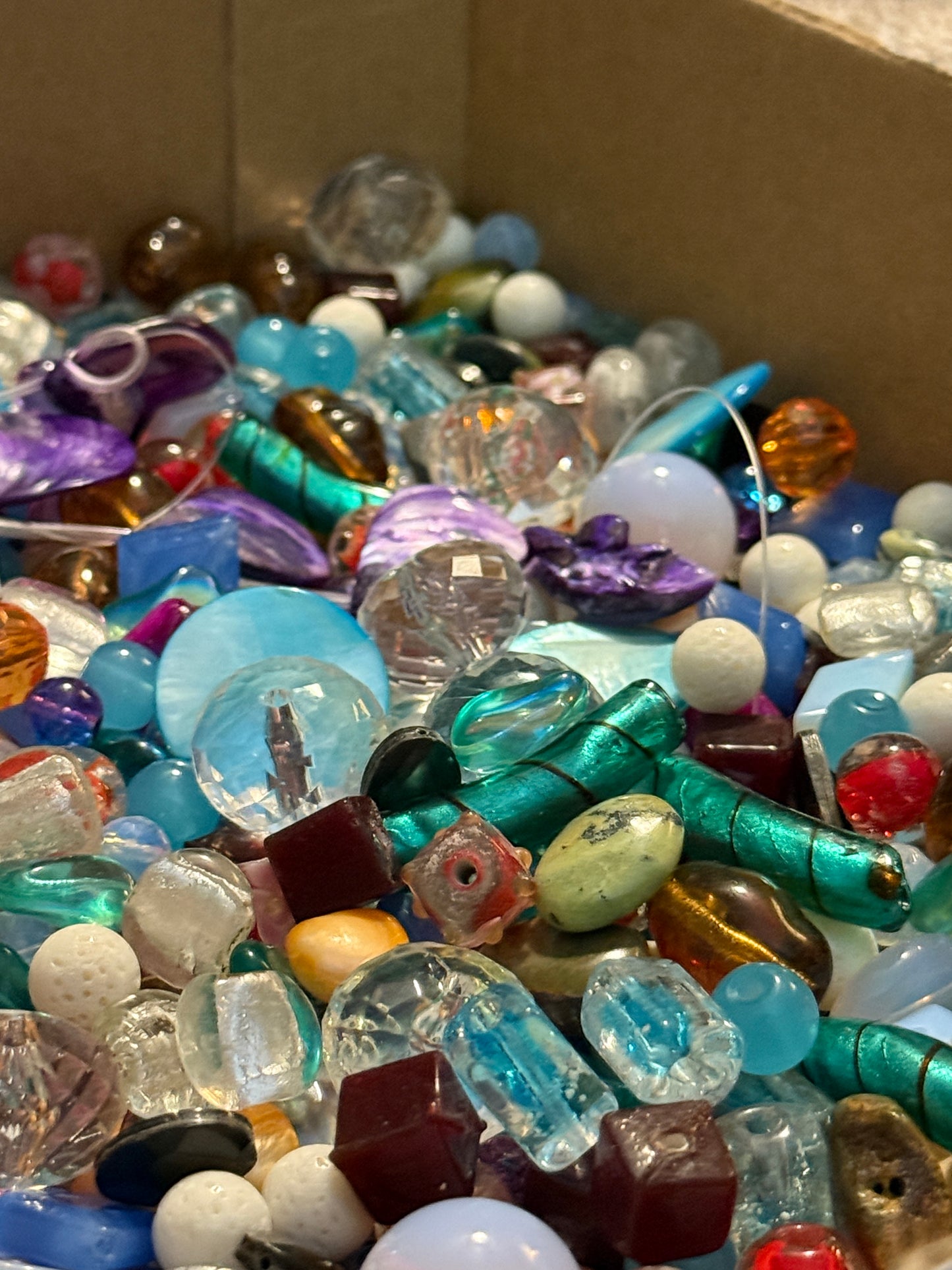 Mystery Scoop Glass Beads