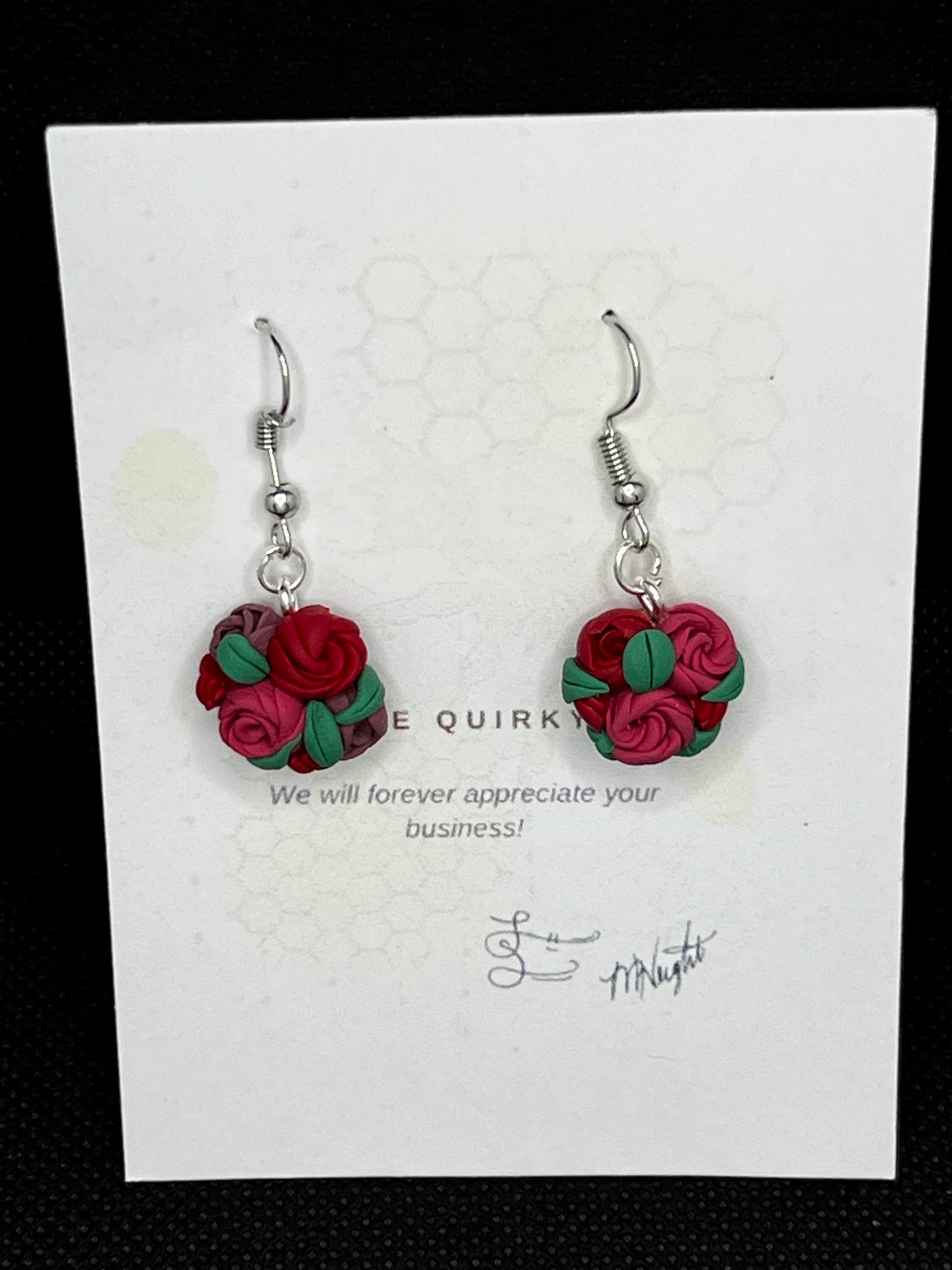 Earrings- Clay Hand Sculpted