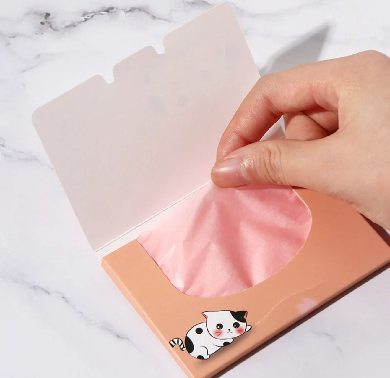 Oil-absorbing Facial Sheets
