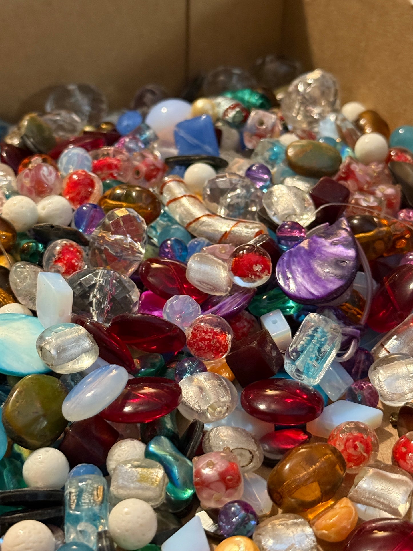 Mystery Scoop Glass Beads