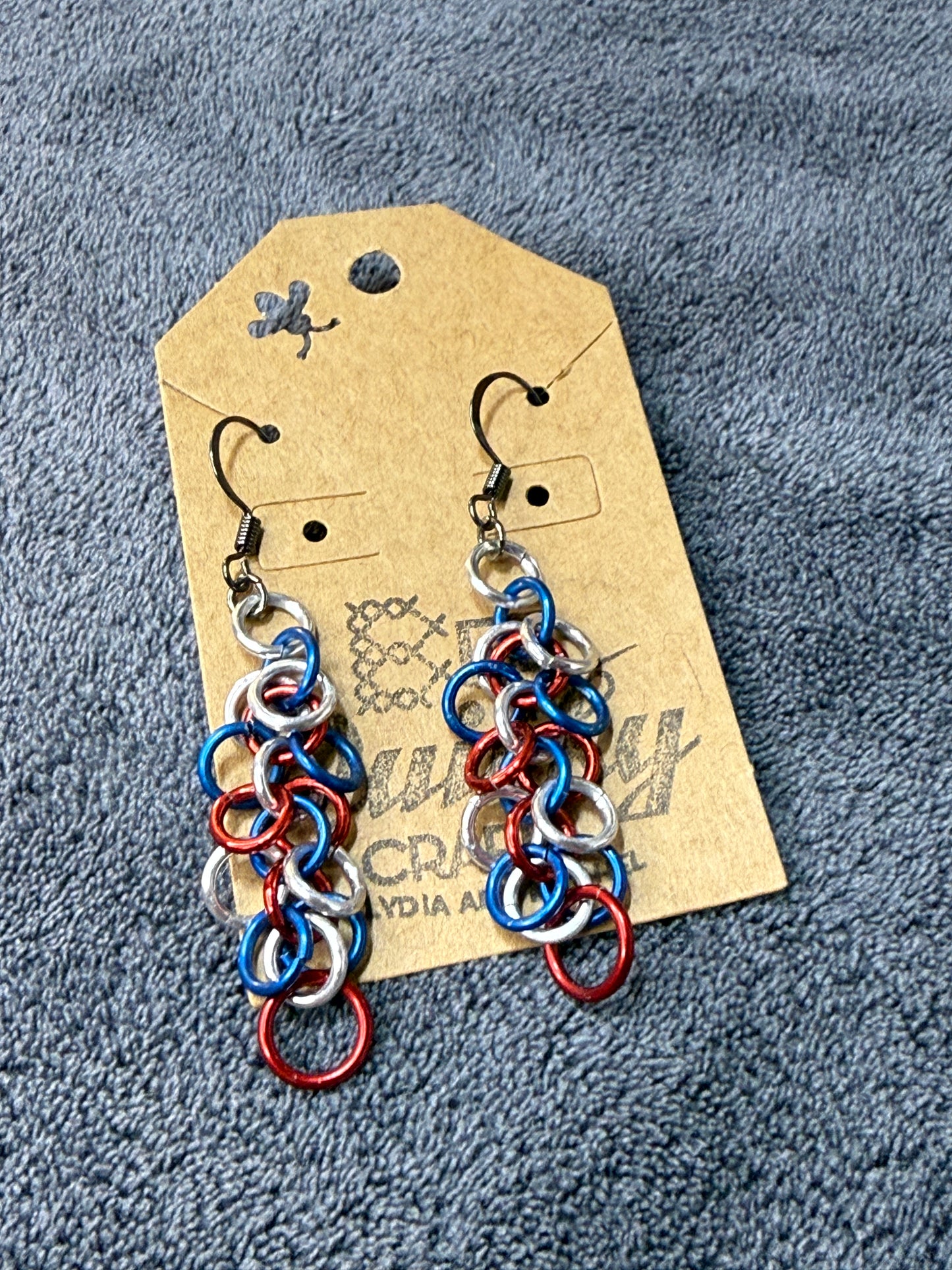 Earrings - Fancy Chainmaille