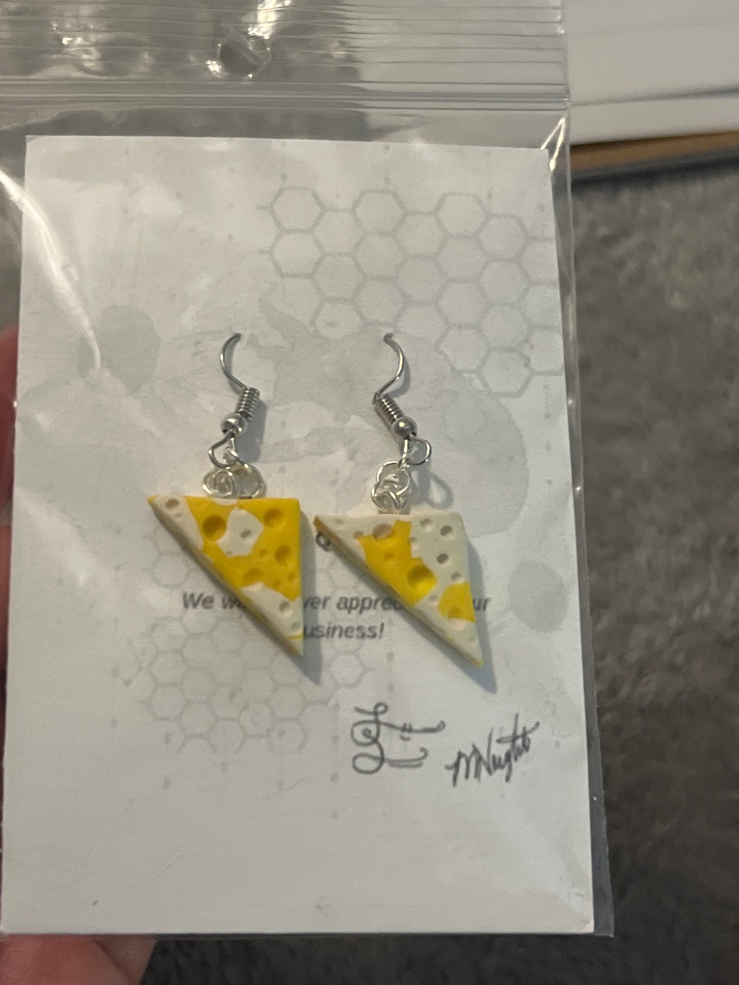 Earrings- Clay Hand Sculpted