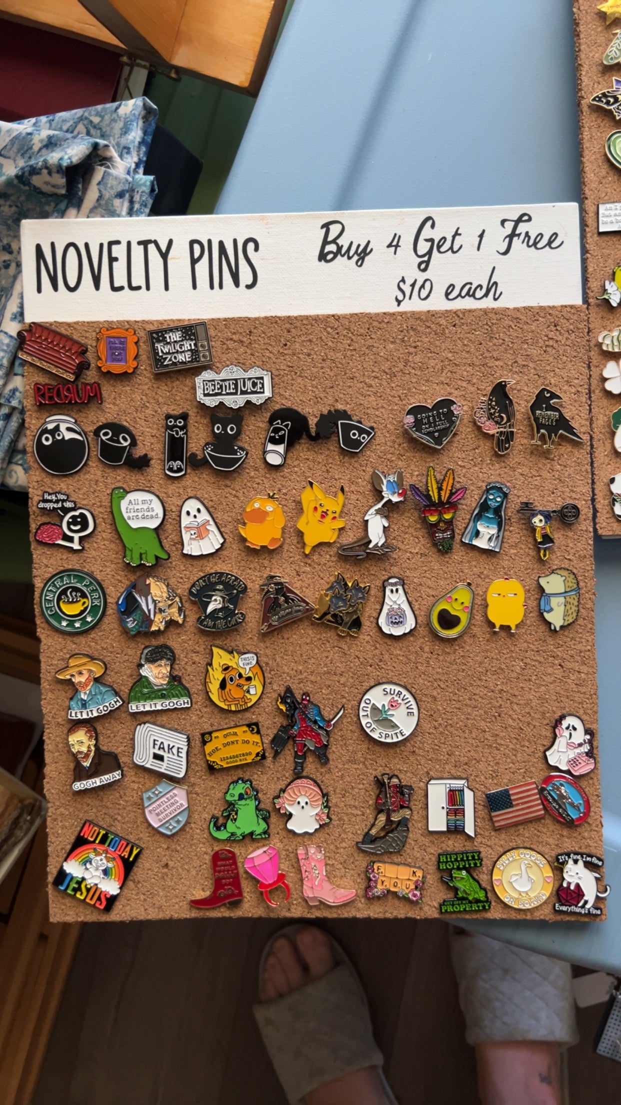 Novelty Pins- Generic