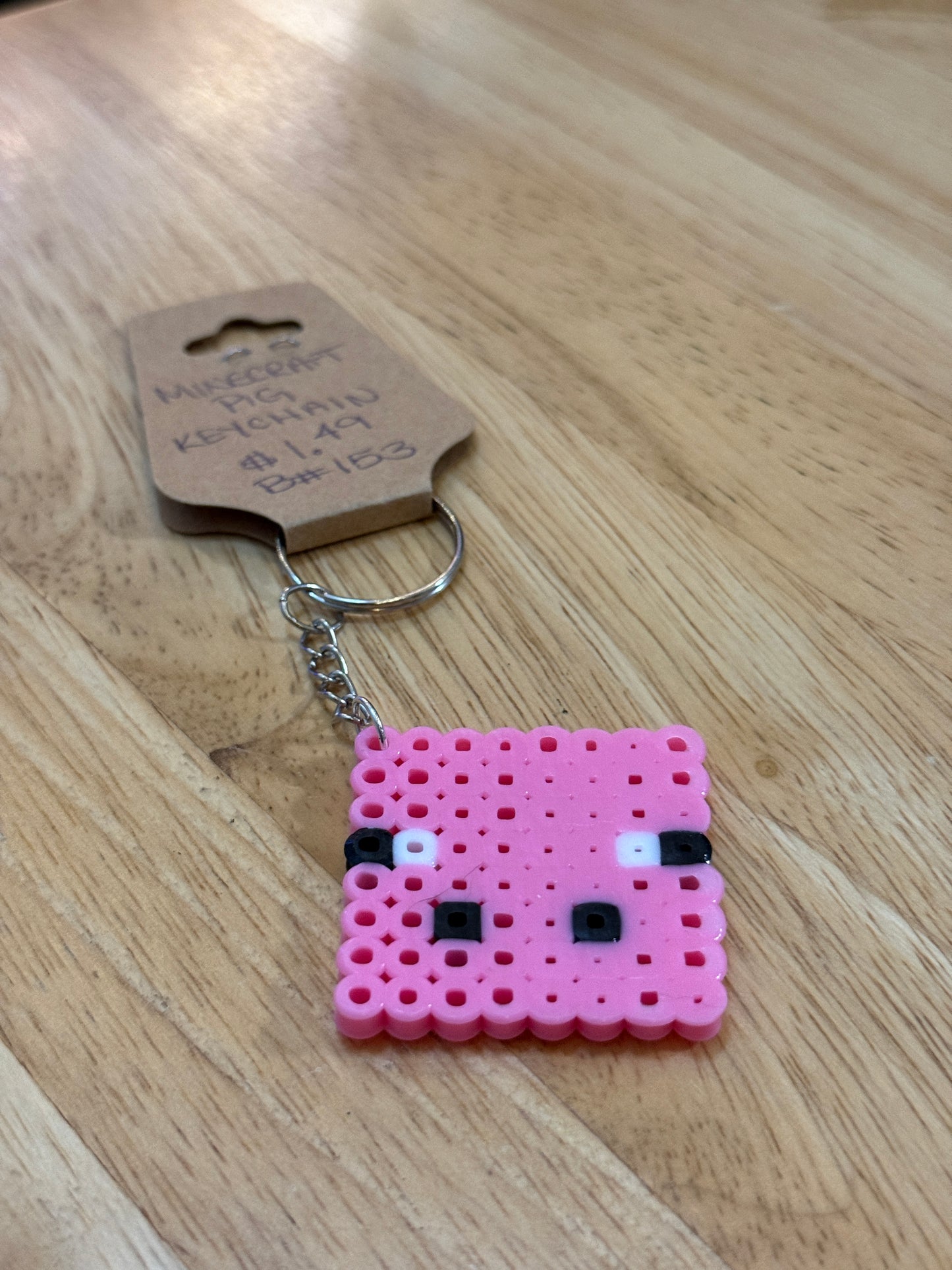 Keychains - Perlers - Minecraft