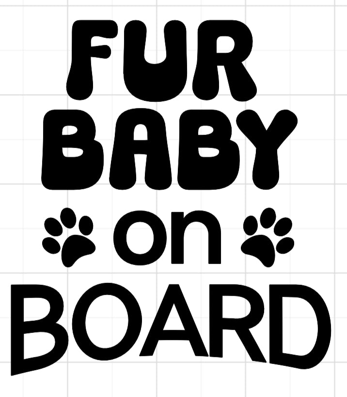 Decals- Fur Baby