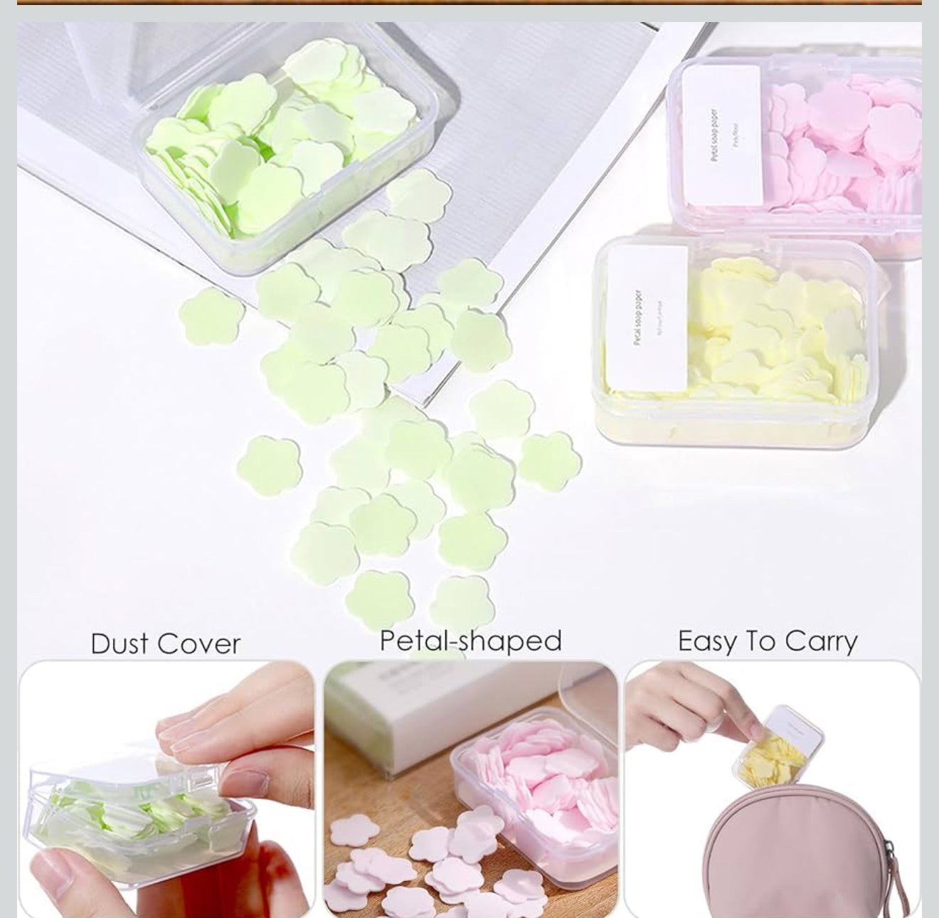 Petal Paper Soap