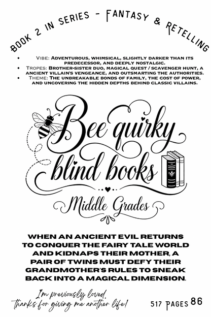 Blind - Books MIDDLE GRADES