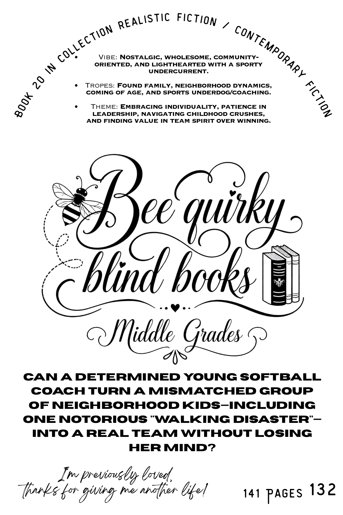 Blind - Books MIDDLE GRADES