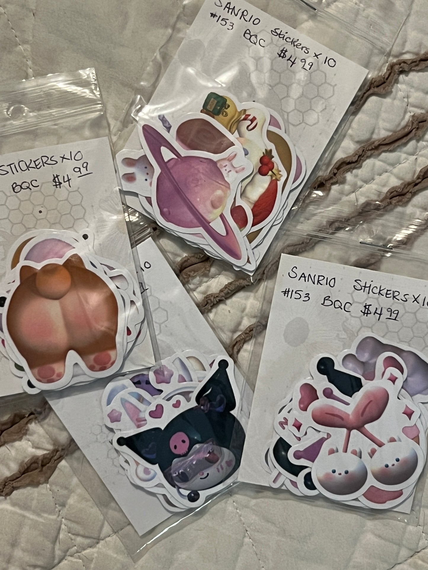 Stickers- 10 Count Sets