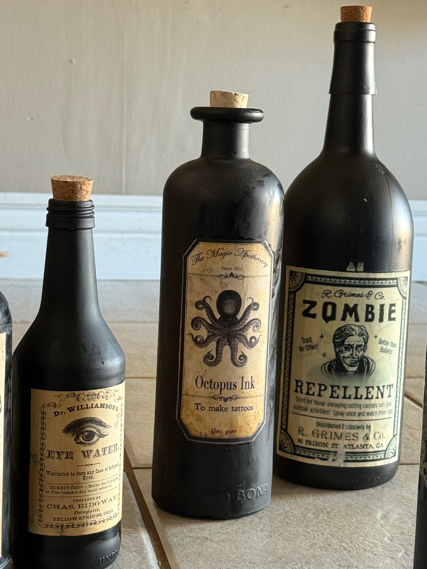 Halloween - Apothecary Potion Bottles