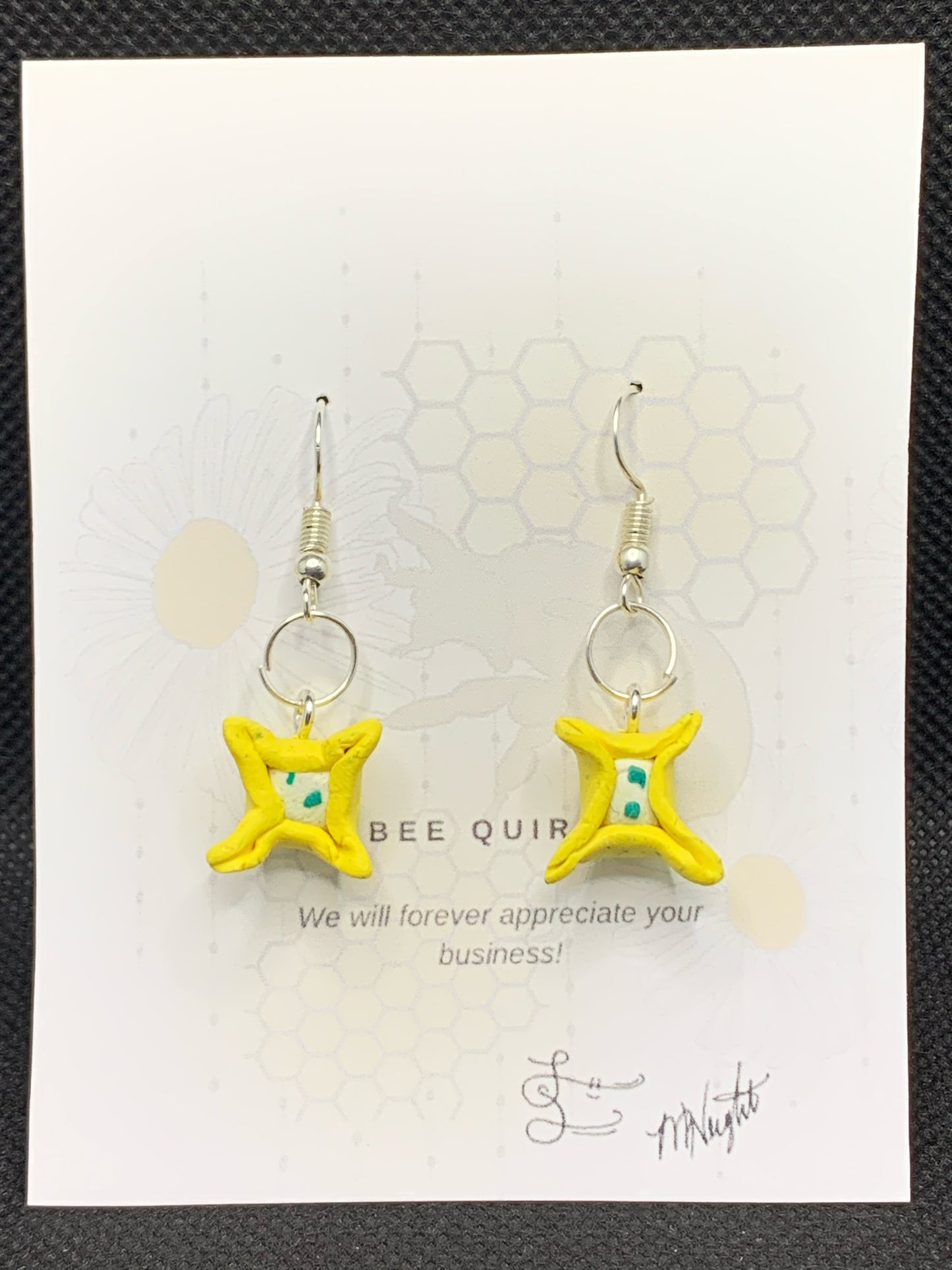Earrings- Clay Hand Sculpted