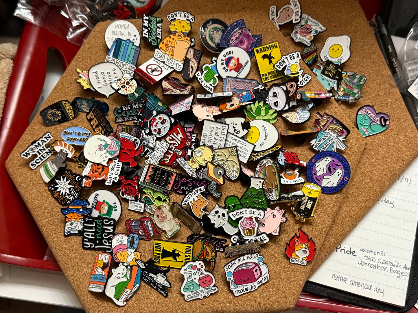 Pins - CON LIVE Novelty