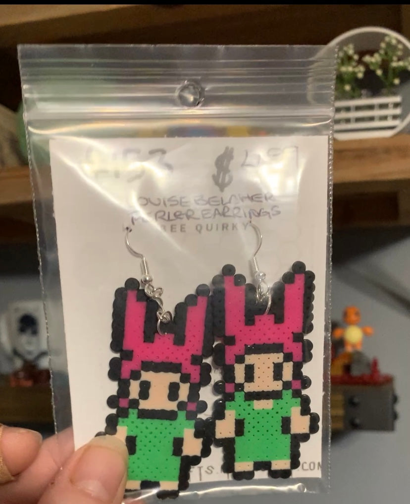 Belcher Perler Earrings