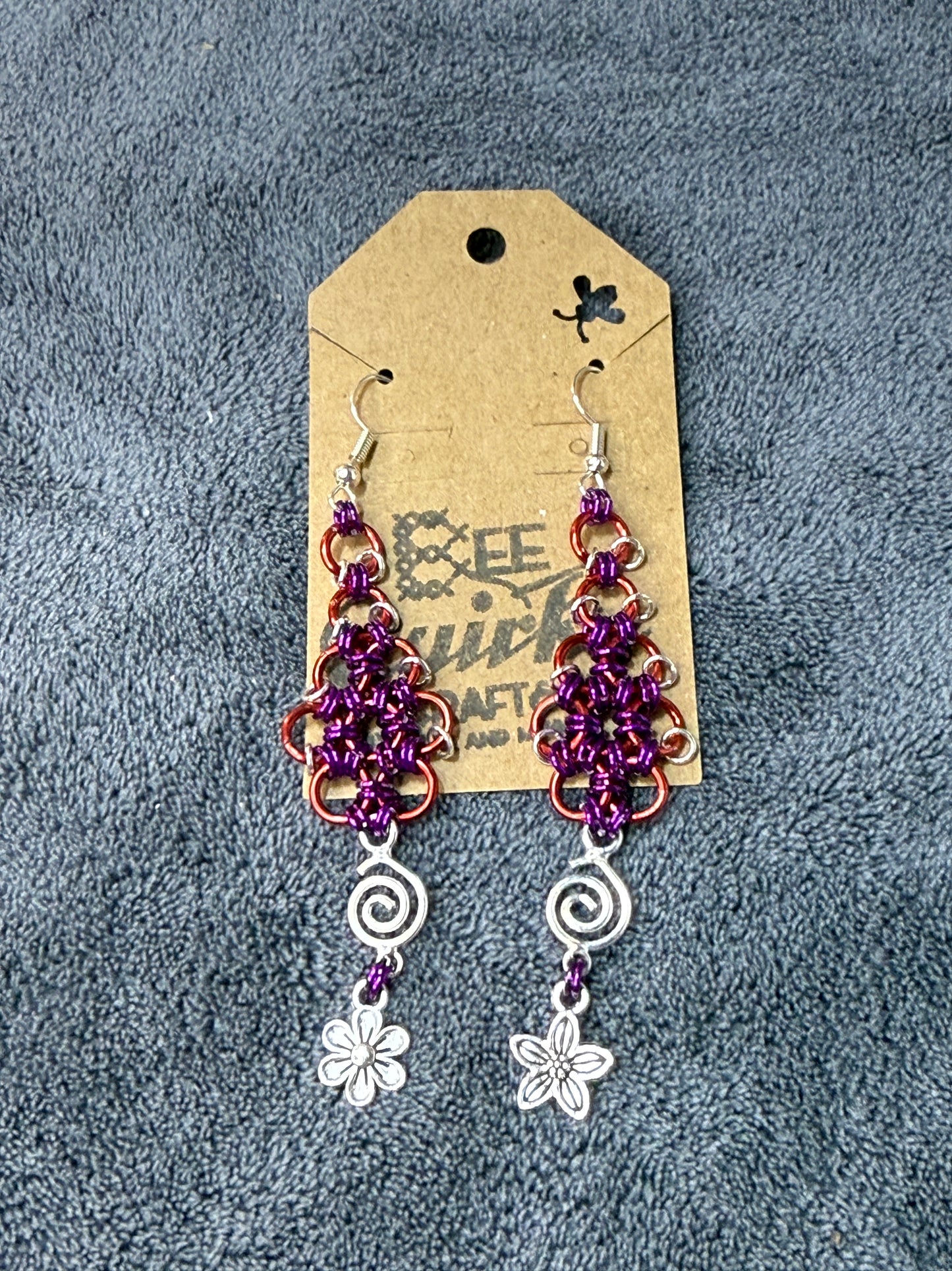 Earrings - Fancy Chainmaille