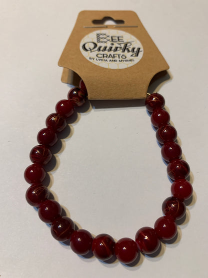 Glass Beaded Bracelet