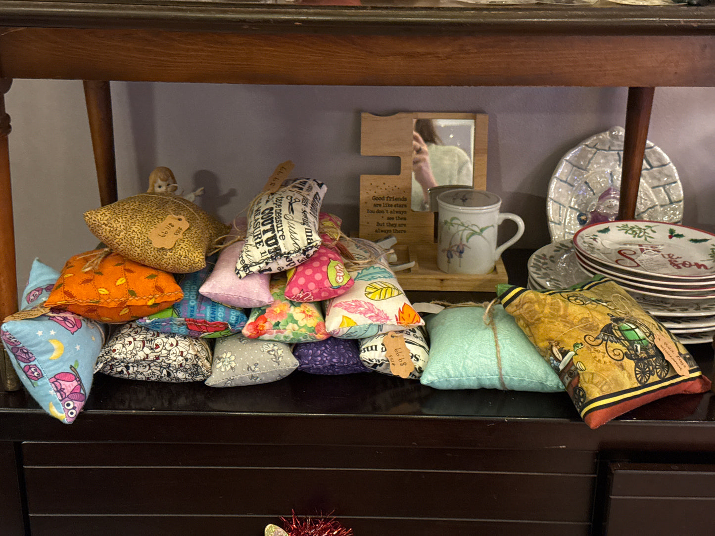 Old School Hand-sewn Rice Bags