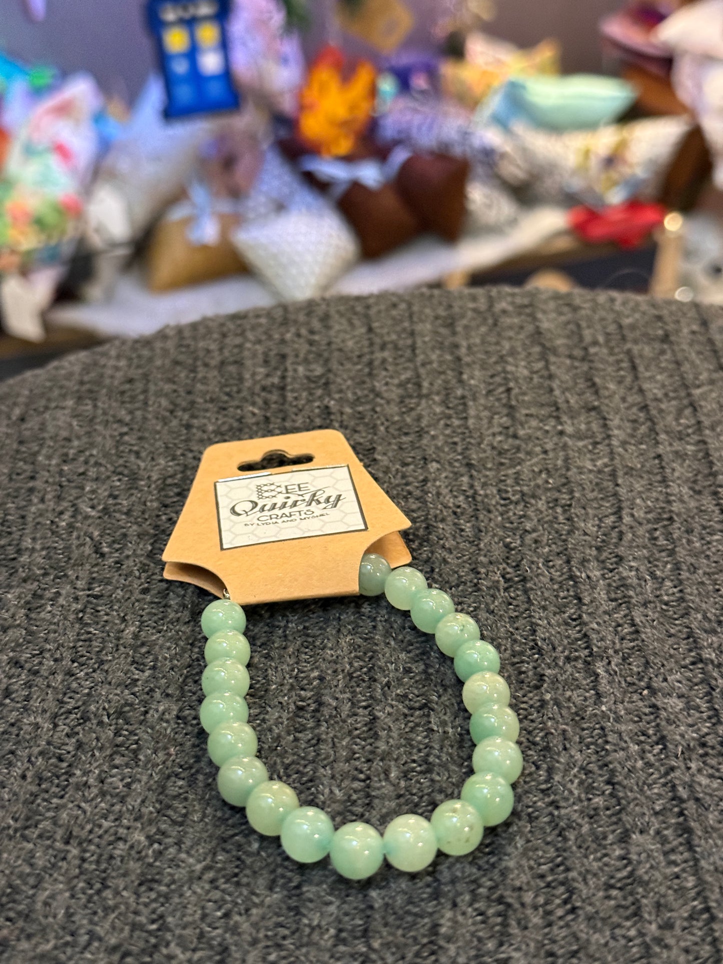 Bracelets - Cracked Glass and Gemstones