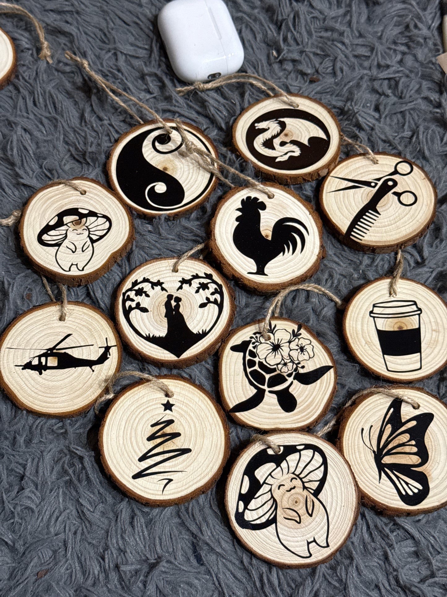 Ornaments - Wood Slices