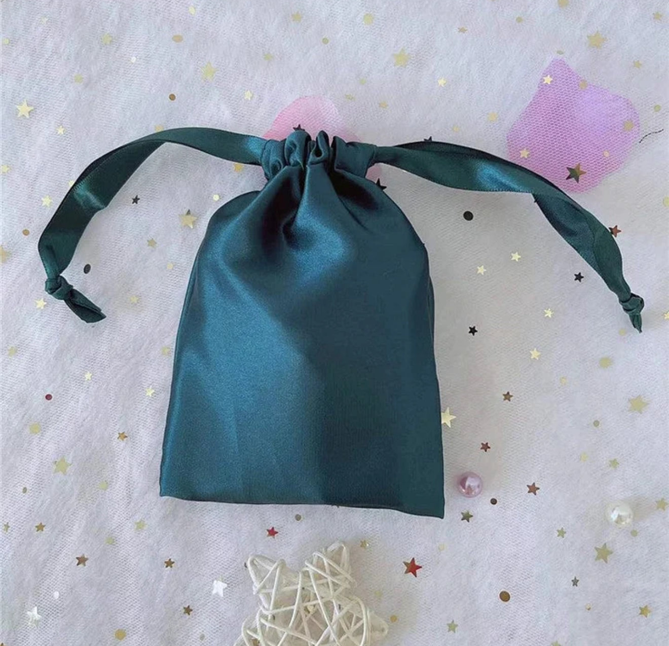 Sleeping Mask Silk Storage Bag