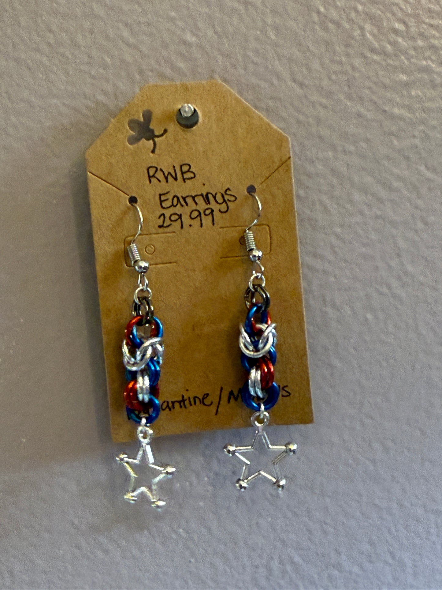 Earrings - Fancy Chainmaille