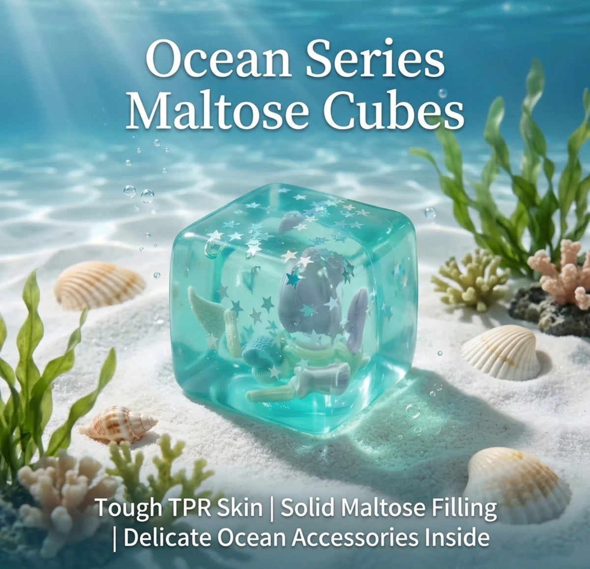Fidget - Ice Cubes (Randomized color)