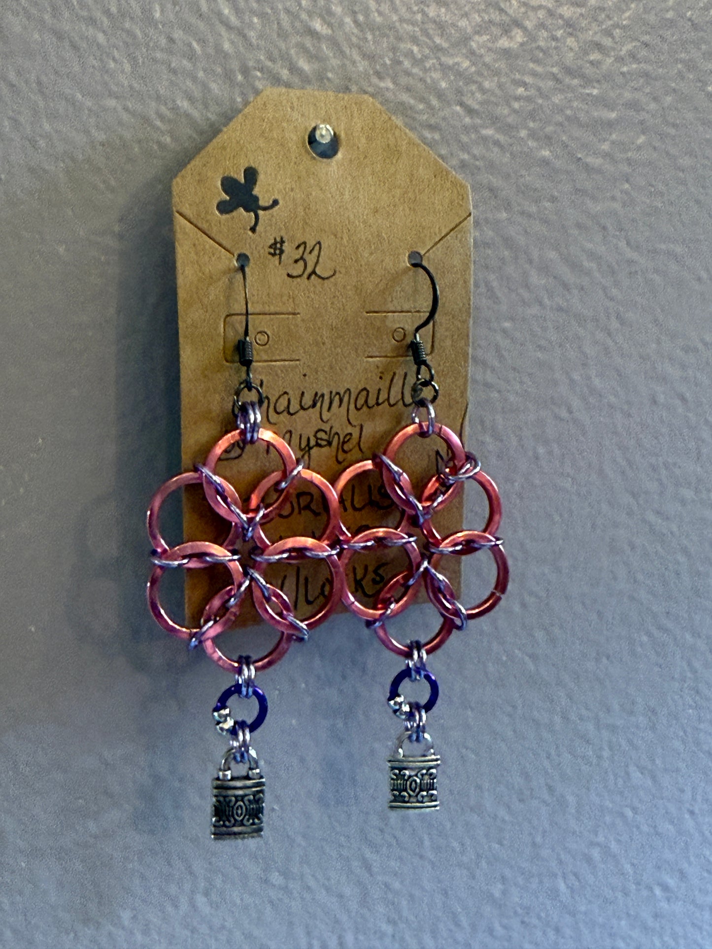 Earrings - Fancy Chainmaille