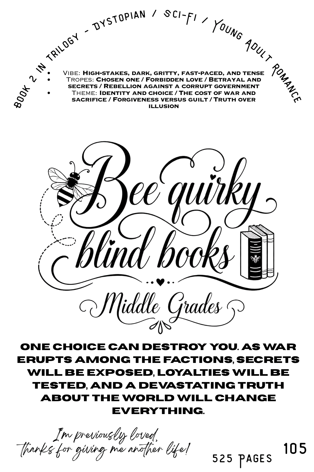 Blind - Books MIDDLE GRADES