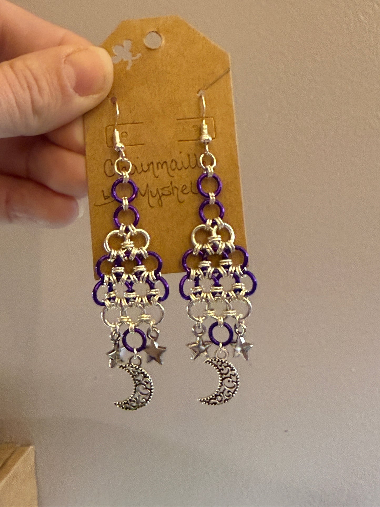 Earrings - Fancy Chainmaille