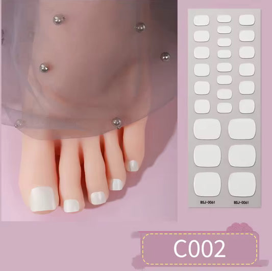 Nail Wraps - Feet