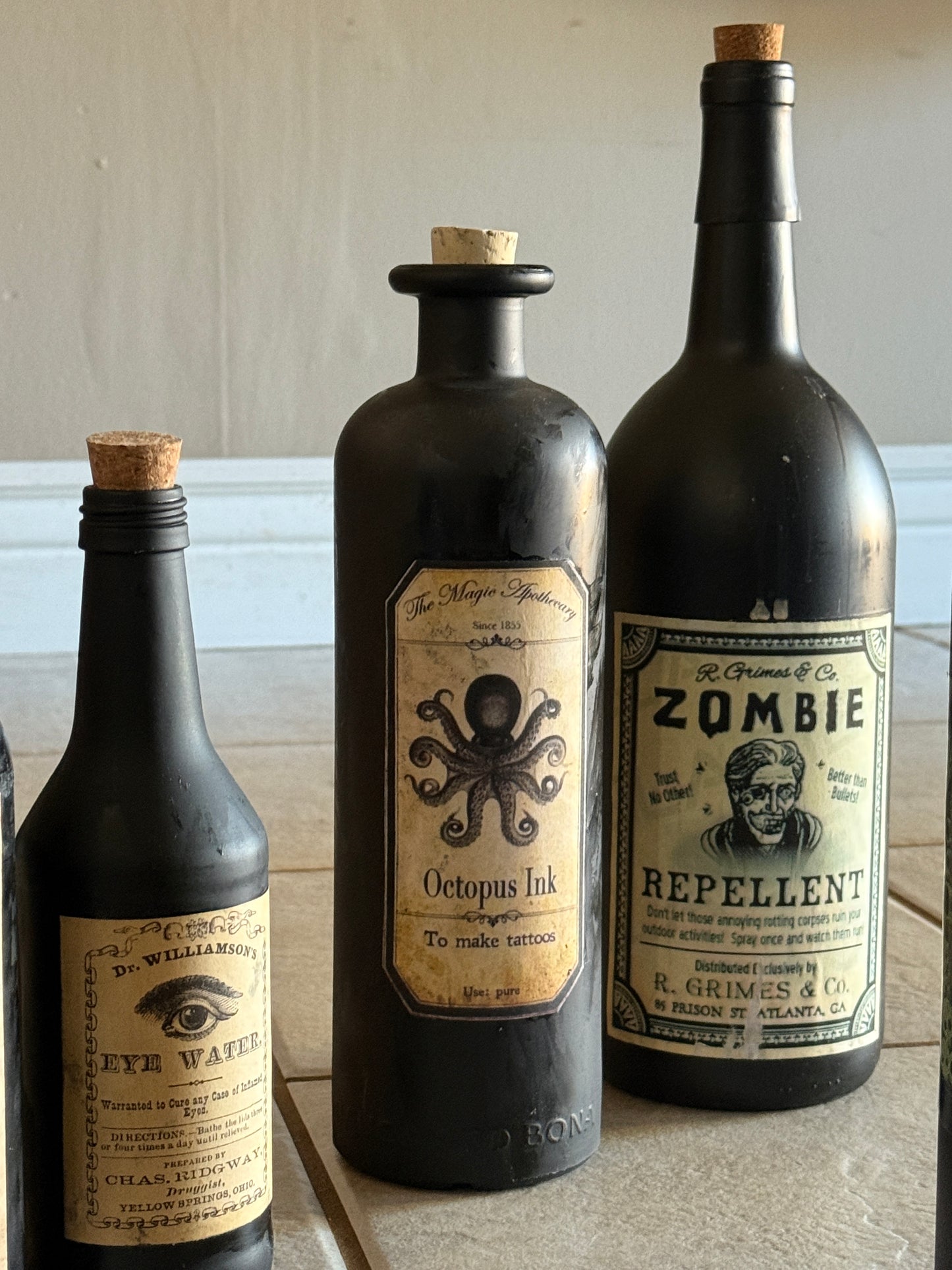 Halloween - Apothecary Potion Bottles