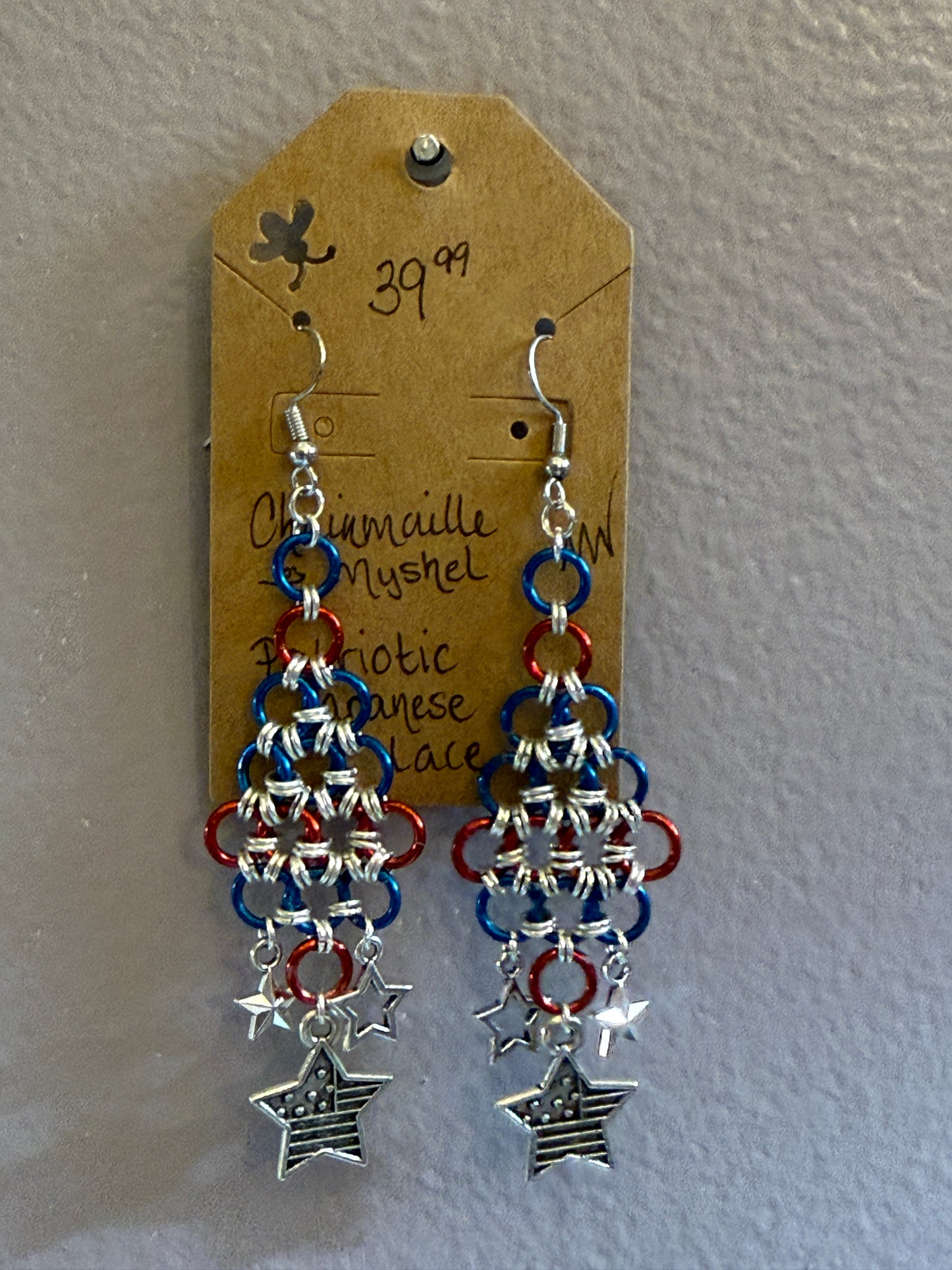 Earrings - Fancy Chainmaille