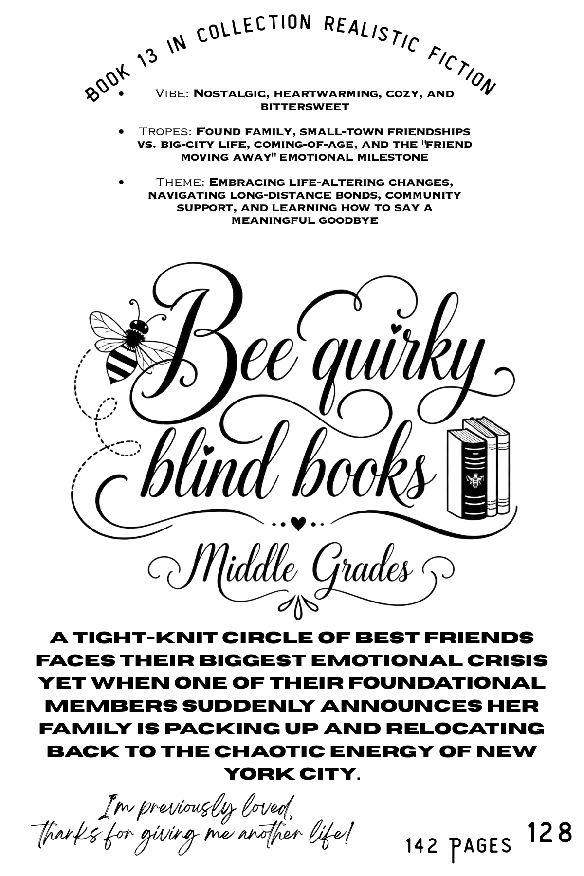 Blind - Books MIDDLE GRADES