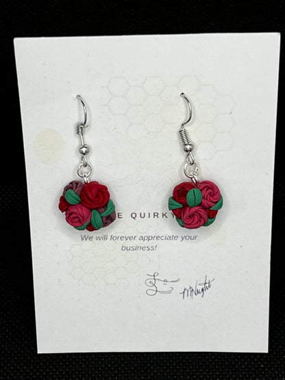 Earrings- Clay Hand Sculpted