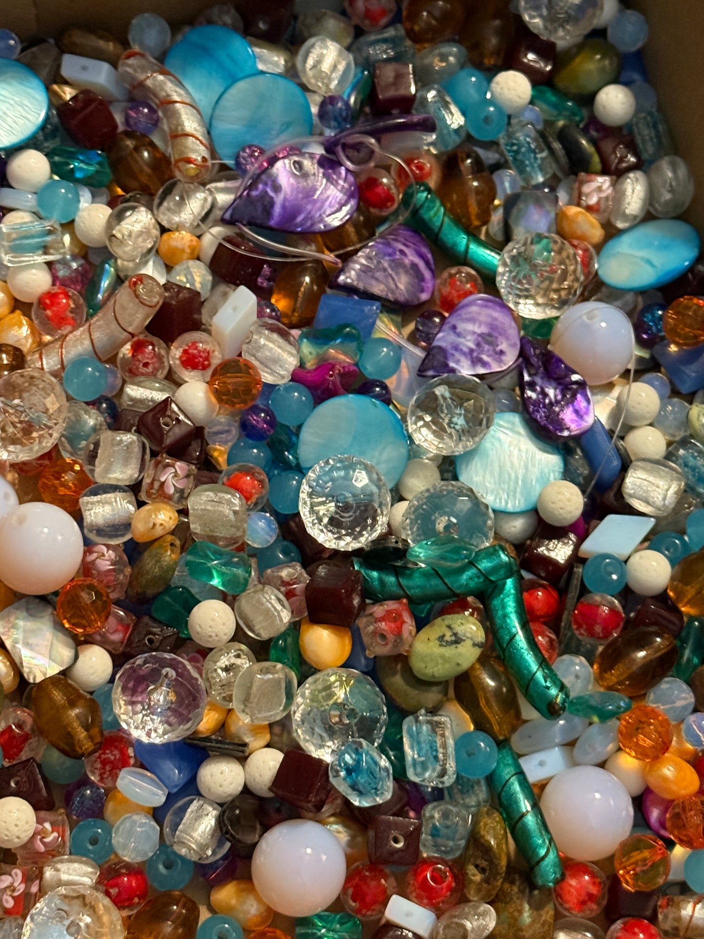 Mystery Scoop Glass Beads