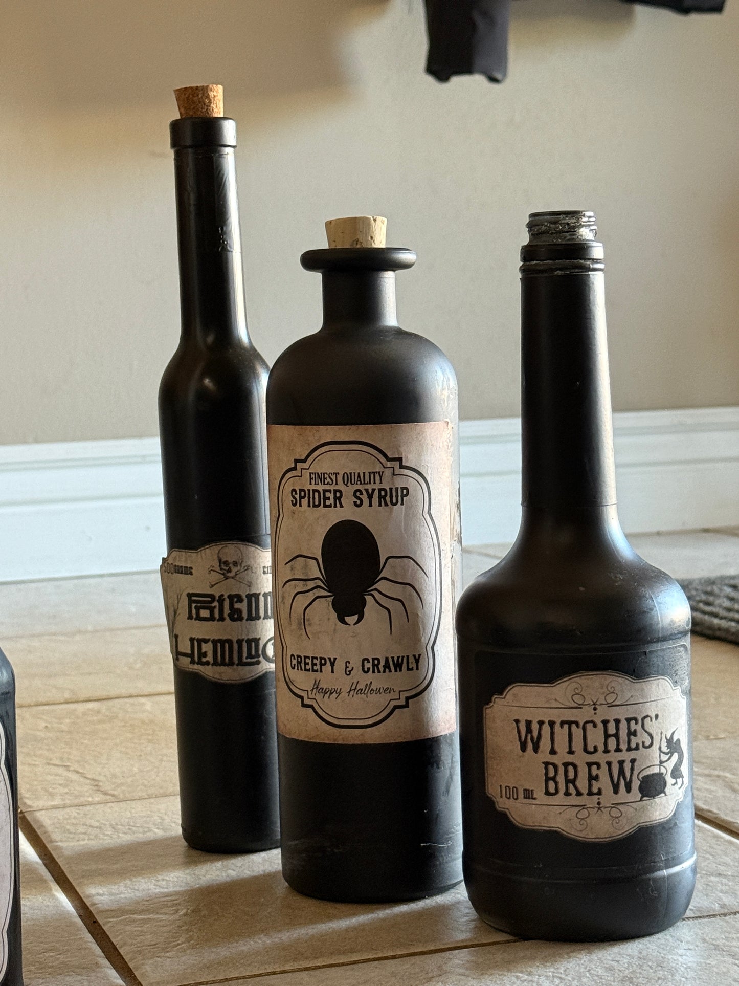 Halloween - Apothecary Potion Bottles