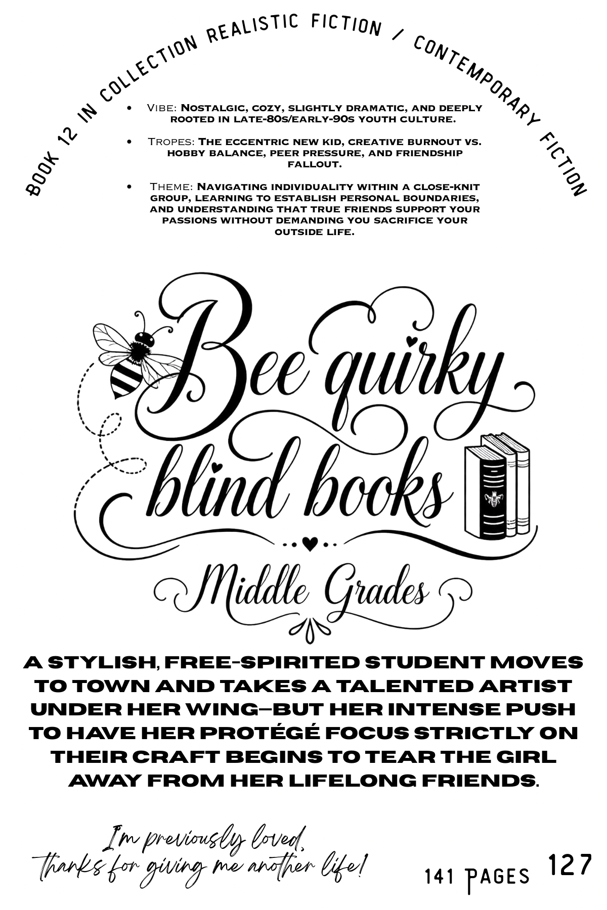Blind - Books MIDDLE GRADES
