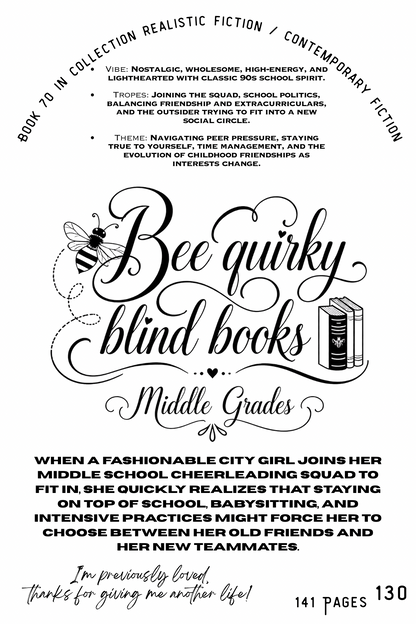 Blind - Books MIDDLE GRADES