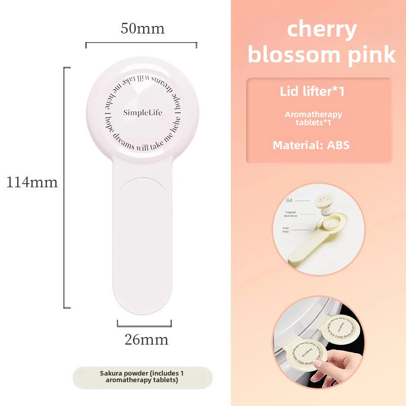 Aromatherapy - Aromatic Toilet Seat Handle