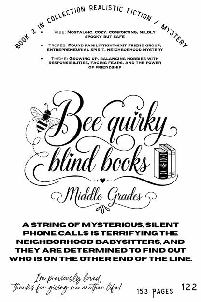 Blind - Books MIDDLE GRADES