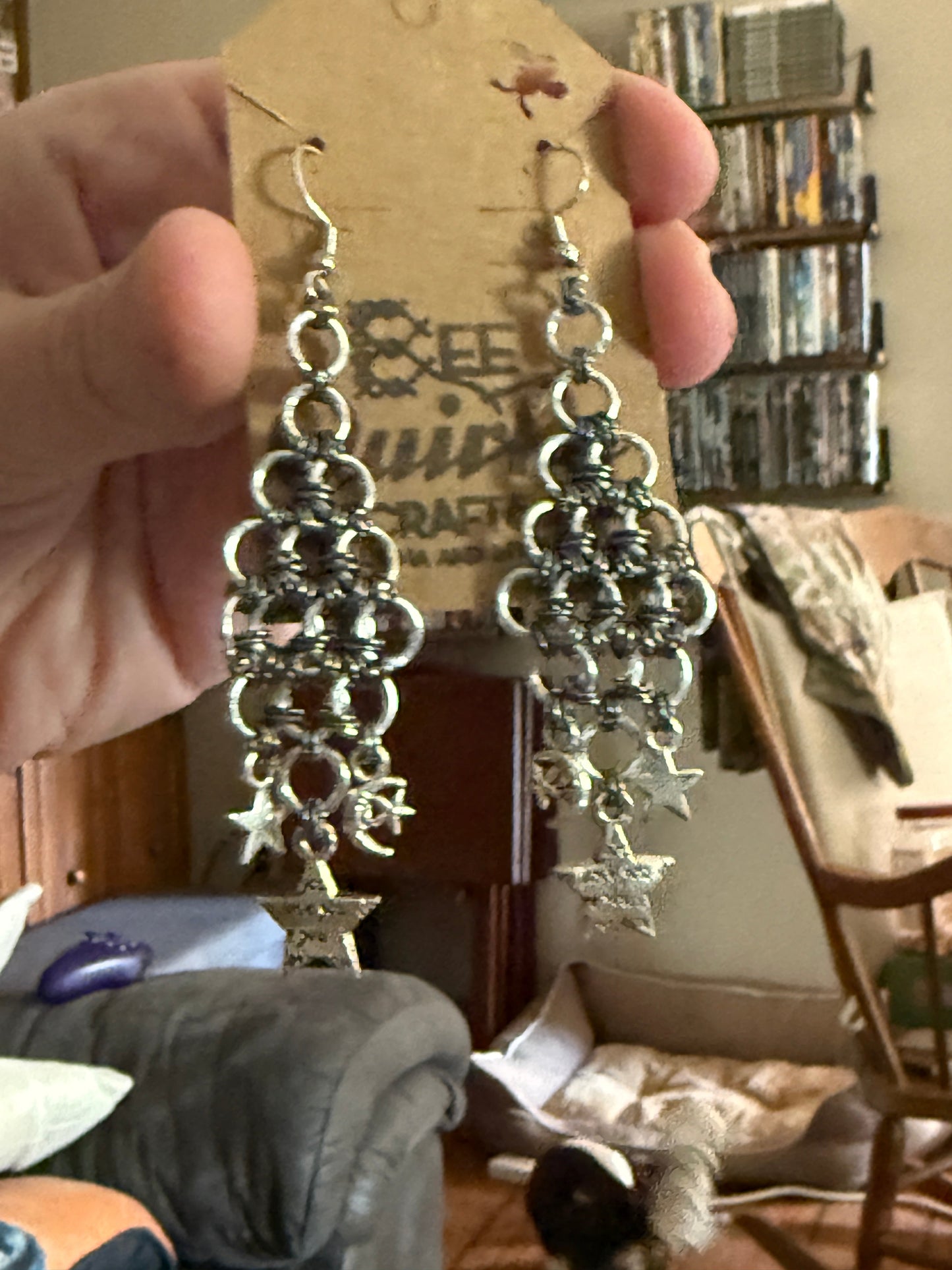 Earrings - Fancy Chainmaille