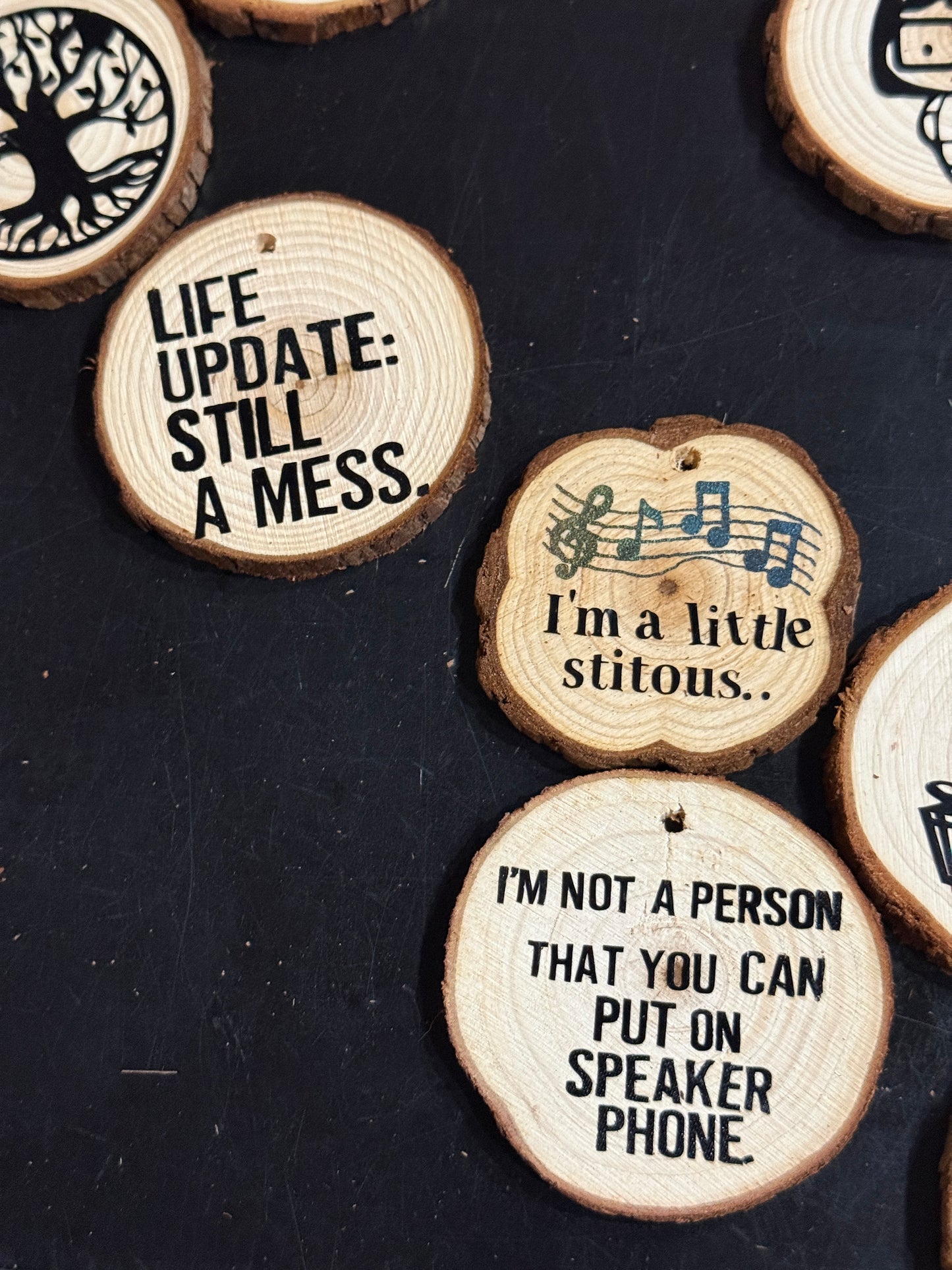 Ornaments - Wood Slices