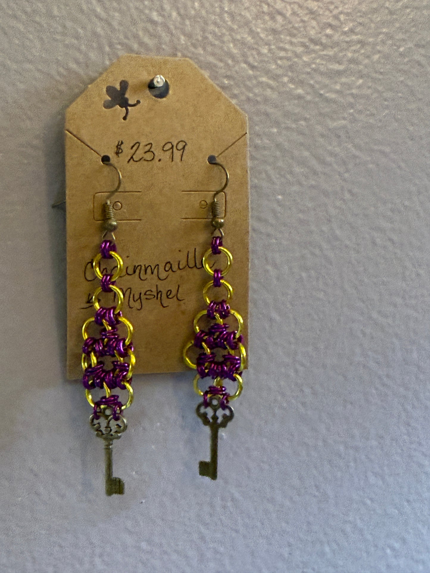 Earrings - Fancy Chainmaille