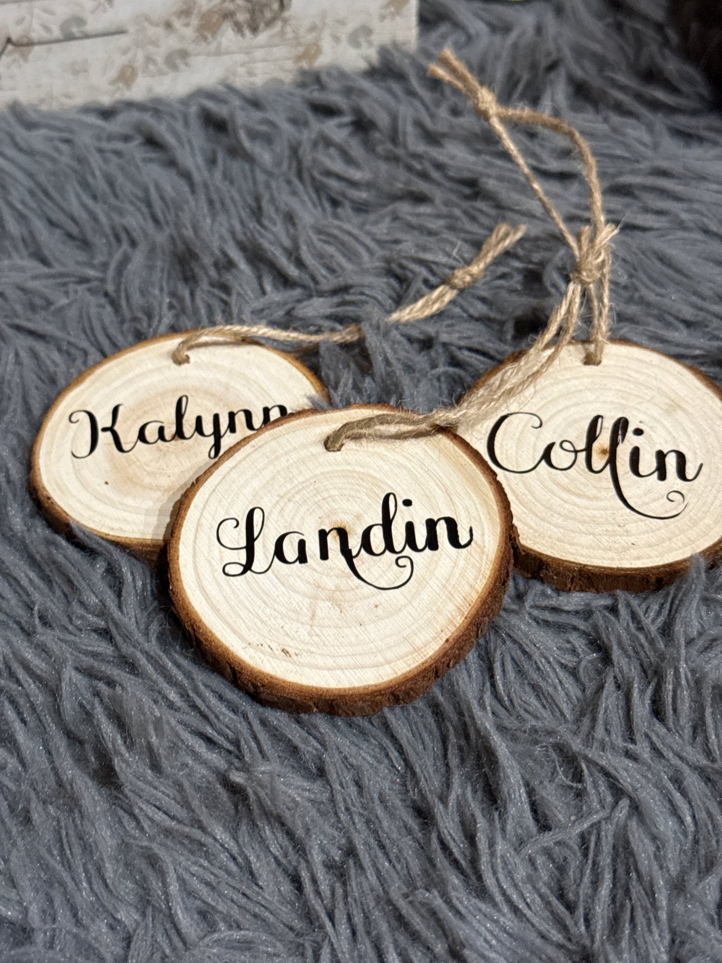 Ornaments - Wood Slices