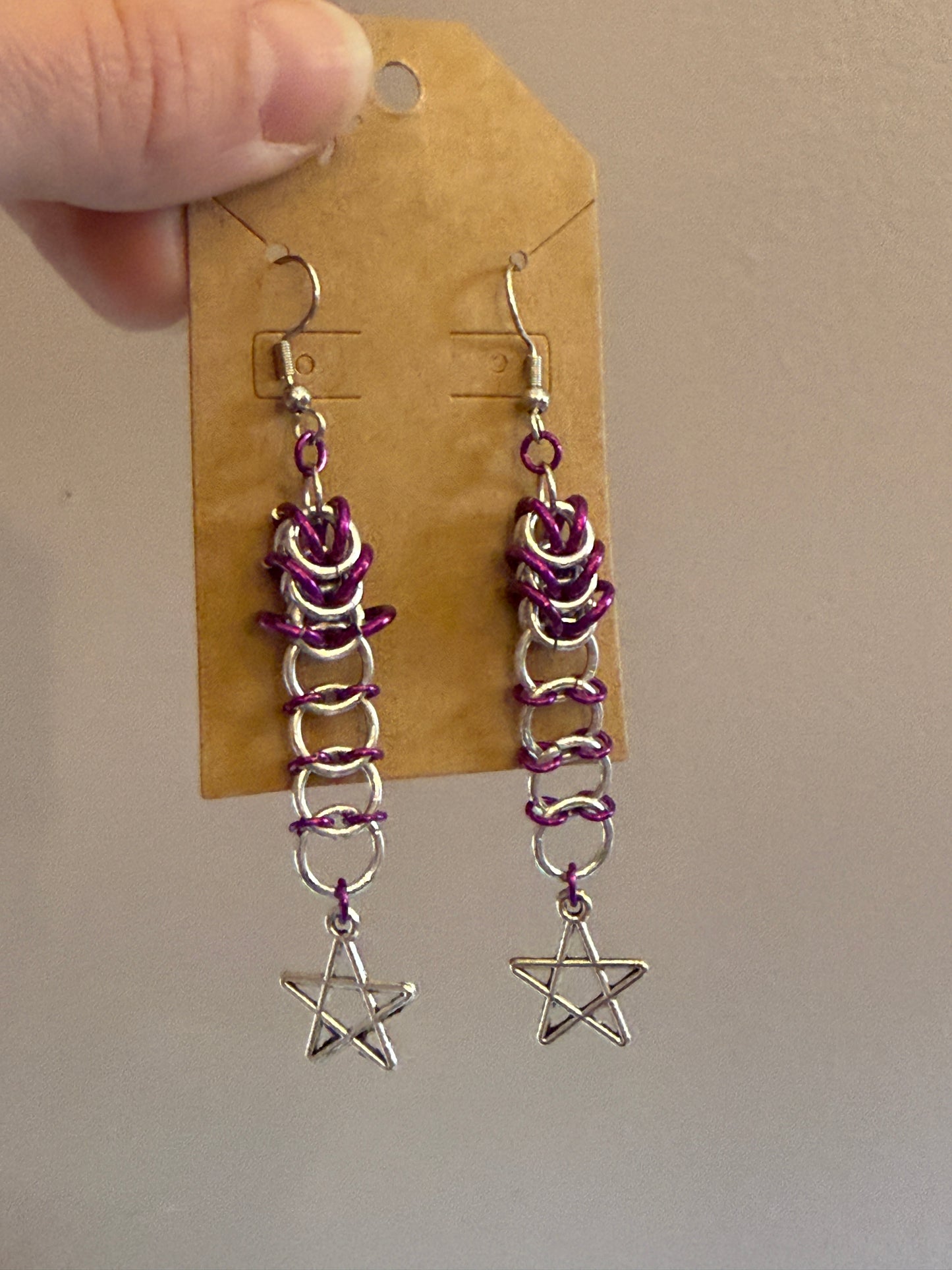 Earrings - Fancy Chainmaille