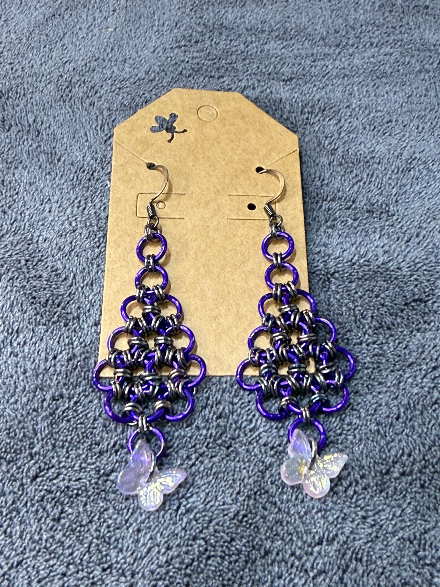 Earrings - Fancy Chainmaille
