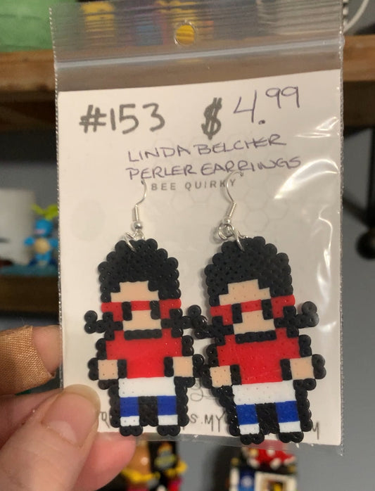 Belcher Perler Earrings