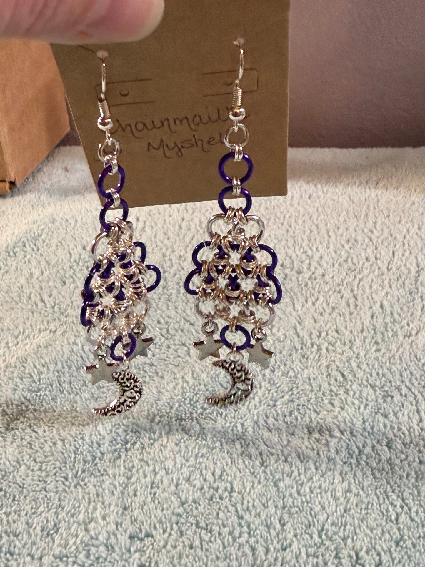 Earrings - Fancy Chainmaille